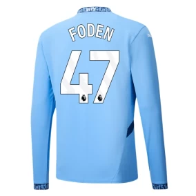 Prima Maglia Foden Manchester City 2024/2025 Manica Lunga